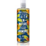 faith in nature Přírodní sprchový gel a pěna do koupele BIO Grapefruit & Pomeranč 400 ml – Hledejceny.cz