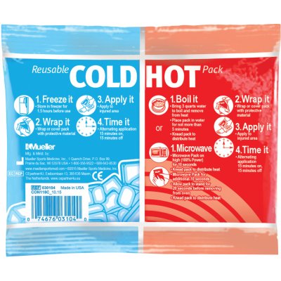 Mueller Reusable Cold/Hot Pack, chladivý/hřejivý sáček, 12 x 15 cm – Sleviste.cz