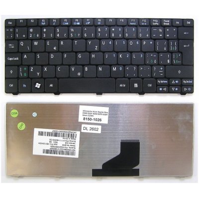 česká klávesnice Acer Aspire One D255 D257 D260 D270 532H černá CZ/SK - design 1 – Zbozi.Blesk.cz