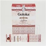 Goloka indické vonné tyčinky Masala Saffron 15 g – Zboží Mobilmania