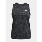 Under Armour Tech Tank Twist W 1383656 001 black – Zboží Dáma