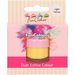 FunColours prachová barva light yellow 4 g