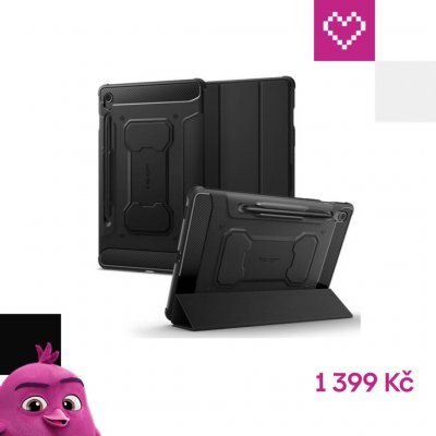 Spigen Rugged Armo ”Pro Galaxy TAB S9 FE 10.9 X510 X516B ACS06857 black – Sleviste.cz