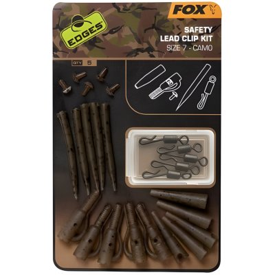 Fox Sada Edges Camo Slik Lead Clip Kit vel.10 – Zboží Dáma