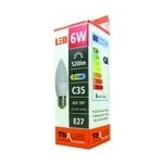 TRIXLINE žárovka LED 240V 6W E27 svíčková teplá bílá 2700K – Hledejceny.cz