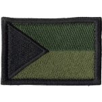 Nášivka: Vlajka Česká republika [64x44] [ssz] olivová | černá – Zboží Dáma