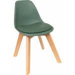 Atmosphera for kids Skandinávská dětská židle MINI BAYA zelená barva – Zboží Mobilmania