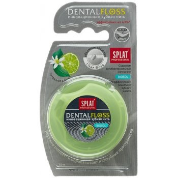 Splat Professional dentální nit příchuť Bergamot & Lime (Riser Floss) 30 m