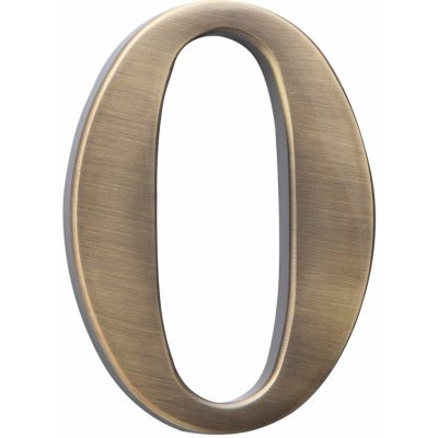 Cobra Číslice 0 - 5 cm, česaný bronz – Zbozi.Blesk.cz