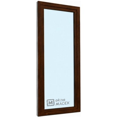 Kömmerling balkonové dveře 70 AD OS levé tmavý dub/tmavý dub 80 x 230 cm jednostranná klika + madýlko + PVC rám – Hledejceny.cz
