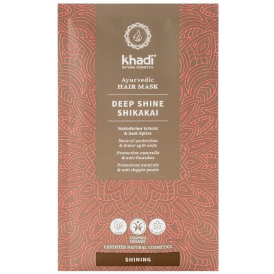 Khadi Hair Mask Deep Shine Shikakai vlasová maska 50 g