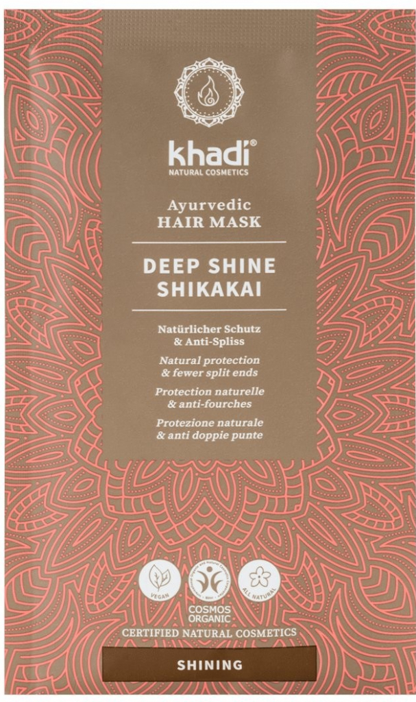 Khadi Hair Mask Deep Shine Shikakai vlasová maska 50 g