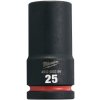 Příslušenství ke gola sadě Milwaukee 4932480384 Průmyslová hlavice Shockwave™ Impact Duty 3/4" HEX 25 mm, dlouhá