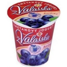 Mlékárna Valašské Meziříčí Smetanový jogurt z Valašska borůvka 150 g