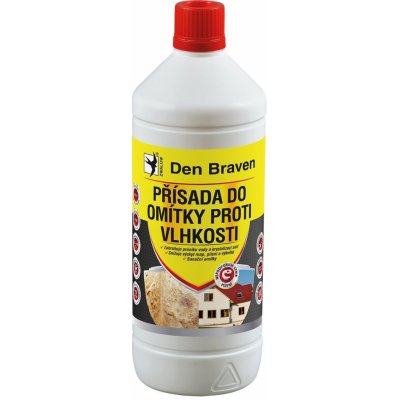 Den Braven Zušlechťovací přísada do omítek proti vlhkosti, 1 l 57619Q – Hledejceny.cz