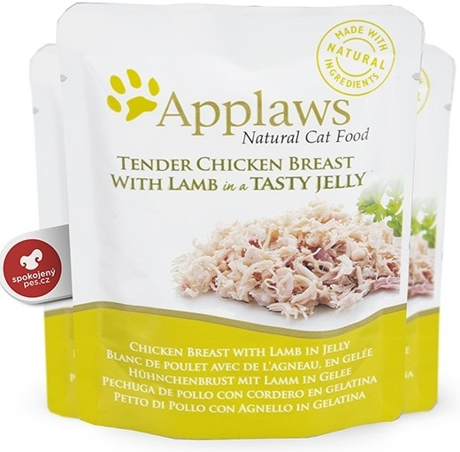 Applaws cat Pouch Chicken with Lamb jelly 70 g