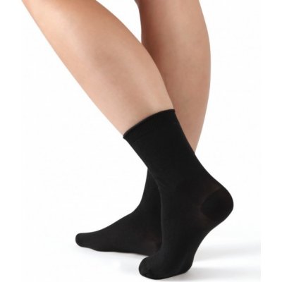 Evona POHODA dámské ponožky s bavlnou 999 černá