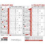 Plánovací karta BKA0-24 Baloušek tisk 2024 – Zboží Mobilmania