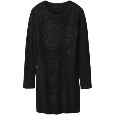 esmara Dámské úpletové šaty černá – Zboží Dáma