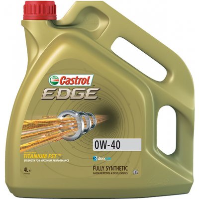 Castrol Edge Titanium FST 0W-40 4 l – Hledejceny.cz