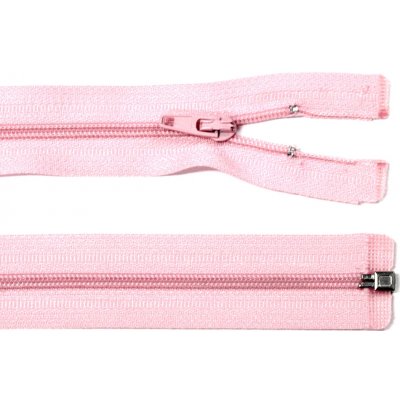 Spirálový zip no.3 rozepínací 70cm - více barev color: 540 světle růžová – Hledejceny.cz