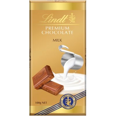 Lindt Gold Tablet Milk 100 g – Zbozi.Blesk.cz