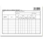 Optys 1151 Osobní karta na svěřené předměty A5 – Zboží Dáma