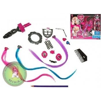 Monster High Vlasové studio 70 doplňků v krabičce