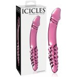 Icicles no 57 Skleněné dildo Růžový – Hledejceny.cz