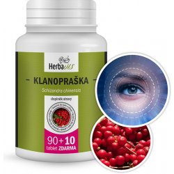 Herbavis Klanopraška Schizandra extrakt z plodů 100 tablet