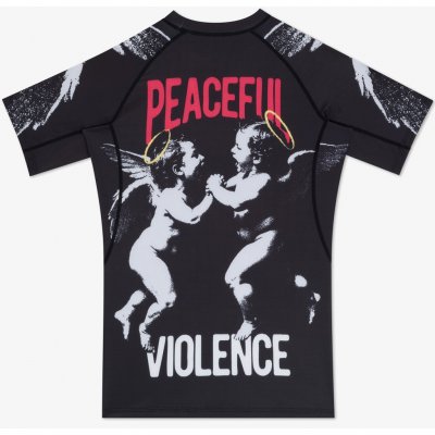 Rashguard Manto s kr.rukáv ANGELS černý – Hledejceny.cz