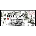 Mesto Bratislava old - ceduľa 30cm x 20cm Plechová tabuľa – Sleviste.cz