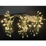 TESLA lighting Tesla - vánoční řetěz Prskavky, 90 LED, 3000K, 2m + 50cm, 3xAA baterie, časovač, IP44 – Hledejceny.cz