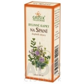 Grešík Bylinné kapky Na spaní 50 ml