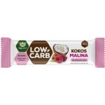 Topnatur LOW CARB Tyčinka kokos malina 40 g – Zboží Dáma
