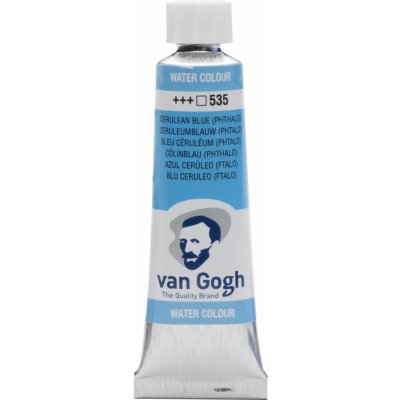 Van Gogh Akvarelová barva v tubě10 ml 535 Cerulean Blue Phthalo – Zboží Dáma