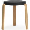 Stoličky Stolička Tap Stool od Normann Copenhagen, černá/dub