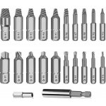 Vytahováky zalomených šroubů, sada 22 bitů – Zboží Dáma