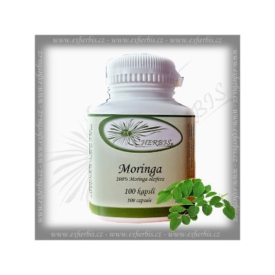 Ex Herbis Moringa olejodárná 100 tablet – Zboží Mobilmania