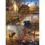 Norimpex diamantové malování Lesní zvířena 30 x 40 cm – Hledejceny.cz