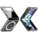 SES Ochranný silikonový obal MagSafe s integrací pro bezdrátové nabíjení Samsung Galaxy Z Flip4 5G F721B - čiré – Hledejceny.cz