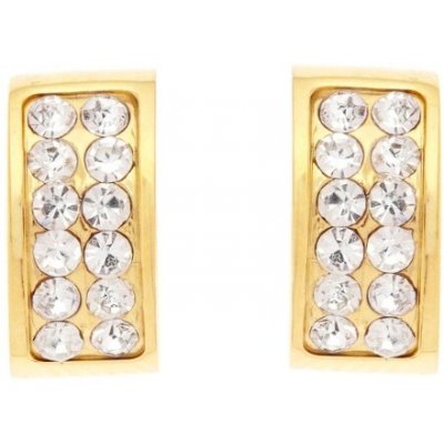 Oliver Weber Něžné pozlacené náušnice s krystaly Ember Lumiere 23228G – Hledejceny.cz