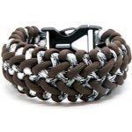 Cordell paracord náramek komise Urban camo Hnědá – Zboží Mobilmania