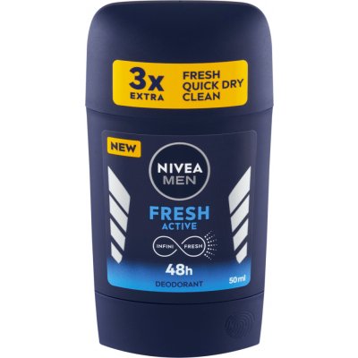 Nivea Men Fresh Active deostick 50 ml – Hledejceny.cz