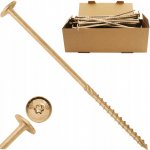 Tesařské Vruty talířové do dřeva 8x220 TORX 50 Ks TC-08220 – Hledejceny.cz