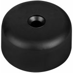Walteco Kluzák, průměr 40, výška 20 mm plast, černý 50059 – Zboží Mobilmania