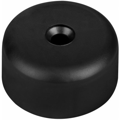 Walteco Kluzák, průměr 40, výška 20 mm plast, černý 50059 – Zboží Mobilmania
