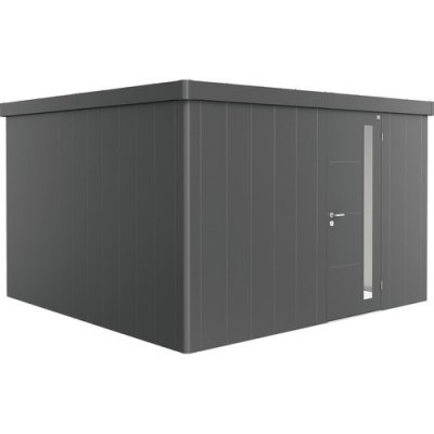 Biohort Neo 4D jednokřídlé dveře 338 x 338 cm tmavě šedý metalický – Zboží Mobilmania