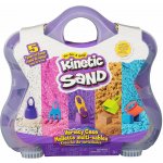 SPIN MASTER Kinetic Sand Variety Case kinetický písek s nástroji v kufříku – Zboží Mobilmania