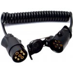 Propojovací kabel o délce 3,2 m spirálový, zástrčka-zásuvka kabelová 7 pól | Zboží Auto